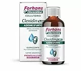 Forhans Clorexidina, Collutorio Clexidin 0,20%, Antisettico con Clorexidina, Azione d'Urto, Trattamento Post Intervento, Contrasta le Infezioni del Cavo Orale, Senza Alcol, Sapore Gradevole, 200ml