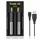 Snado Smart caricabatterie per batteria ricaricabile Ni-MH Ni-Cd a AA AAA C SC F6, 3.7 V Li-Ion IMR 18650 18500 17650 16340 14500 22650 25500 22700 21700 20700 batterie