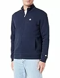 Champion Legacy Basics - Poly-Fleece Full Zip Felpa, Blu Marino, XL Uomo FW23