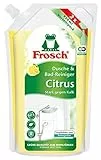 Frosch Citrus - Detergente per doccia e bagno, potente contro calcare e sporco, sacchetto di ricarica, confezione da 1 (1 x 950 ml)
