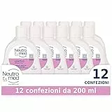 Neutromed, Detergente Intimo Lenitivo con Complesso Protezione Attiva, Azione Lenitiva, Confezione da 12 flaconi da 200ml