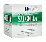 Saugella Cotton Touch assorbenti esterni notte ad azione antiodore con ali in cotone ipoallergenici 12 pezzi