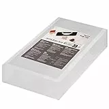 Sacchetti Sottovuoto Alimenti 20x30 cm, 100 Buste Sottovuoto Alimenti, per Macchina Sottovuoto e Cottura Sous Vide, Sacchetti Goffrati per Conservazione Alimenti, Senza BPA