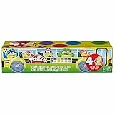 Play-Doh, Si Torna a Scuola, Confezione da 5 vasetti di Pasta modellabile atossica, vasetti da 112 g, Giocattolo per Le attività artistiche e manuali, per Bambini e Bambine dai 2 Anni in su