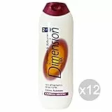 Dimension Set 12 Shampoo Secchi Viola By Lux Cura E Trattamento dei Capelli, Multicolore, Unica