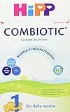 HiPP Latte 1 Combiotic Lattanti Polvere - Pacco da 4 x 600 gr