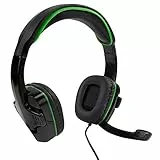 DRAGON SLAY SF1 Cuffie da gioco stereo per Playstation 4/5, Xbox One, Series X/S, Nintendo Switch, PC, microfono pieghevole, archetto regolabile, volume in linea e controlli mute - Nero e Verde