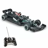Mondo Motors - F1W11 Mercedes AMG Petronas, Auto radiocomandata Lewis Hamilton in scala 1:18, Auto formula 1, 2.4 GHz, Colore Nero, 63706