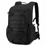 Mardingtop 28L/35L Tattico Zaino Militare Molle da Assalto Unisex Adulto da escursionismo da viaggio per Campeggio all'aperto Sport Trekking Motociclismo (35l - Nero-2)