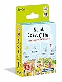 Clementoni- Nomi, Cose, Città Gioco da Tavola, 7 - 99 anni, Multicolore, 16563