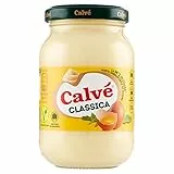Calvé Maionese Classica, Formato 225 ml, Maionese Calvé Classica con Olio di Semi di Girasole, Ideale per Sandwich e Tartine, Senza Conservanti e Senza Zuccheri, Senza Glutine, Vegetariano