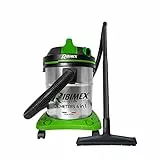 RIBIMEX - HEPA PRCEN010IT - Bidone aspira cenere, solidi e liquidi 20 L - 1200 W Verde, Nero