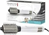 Remington Spazzola ad Aria Calda Volumizzante, Asciuga e dona Volume e Onde ai Capelli, 3 Temperature, 2 Velocità, Colpo d'aria Fredda, Hydraluxe AS8901, Ceramica, Bianco