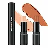 YINGEE Dual-Ended Contouring Stick Viso Labbra Correttore Texture Cremosa Evidenziare Concealer Contour Pen Makeup Highlighter Stick (02)