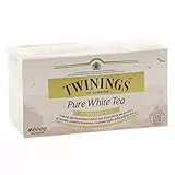 Twinings, Pure White Tea, Speciality Tè Bianco Prezioso dal Sapore Fresco e Dissetante, Infusi e Tisane, Confezione da 25 Filtri