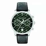 Trussardi Orologio Analogico al Quarzo Uomo con Cinturino in Pelle R2471613005