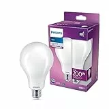 Philips LED Lampadina Goccia, Equivalente a 200W, Attacco E27, Luce Bianca Fredda, Non Dimmerabile