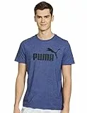 Puma ESS Logo Tee, Maglietta Uomo, Blu, S