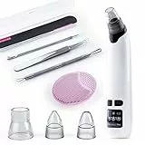 RIMPLOX - Kit Aspiratore Punti Neri Professionale per una Pulizia Viso Impeccabile |Estrattore Rimuovi, Togli e Aspira | Efficace e Facile