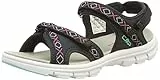 CMP ALMAAK WMN HIKING SANDAL, Sandali, Donna, Nero/Bianco (Antracite-Acqua), 39 EU