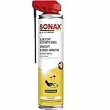 SONAX Solvente Rimuovi Adesivi, Rimuove in Modo Rapido e Completo Adesivi, Etichette Adesive di Carta, Pellicole e Qualsiasi Residuo di Colla Adesiva, 400 ml, Articolo Numero 04773000