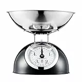 bilancia da cucina meccanica ANMECS Max. 5 kg - Ciotola Rimovibile Nero