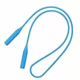 Cordino Laccio Corda Catena Silicone Stringa Banda per Occhiali da Sole/Vista / Lettura - Giallo (Azzurro)