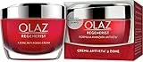 Olaz Regenerist Crema Viso Antirughe Giorno, con Acido Ialuronico e Vitamina B3, risultati visibili dal giorno 1, idratante e rassodante - 50 ml