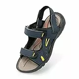 JOMIX Sandali Mare Uomo Estivi, Sportivi Comodi e Pratici SU2053 (C Blu, 42)