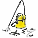 Kärcher SE 4001 Plus Pulitore spruzzo a estrazione per la pulizia di tessili, tappezzeria e superfici dure - Incl. bocchetta per pavimenti, per tappezzeria, per la pulizia secco/umido e per fessure