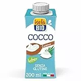Isola Bio Crema Cuisine Cocco da Cucina Biologica Senza Glutine, A Base Vegetale, 100% Ingredienti Naturali, per Vegani e Vegetariani, 200ml