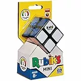 Rubik's, Spin Master, Il Cubo 2X2 Mini, L'Originale, con 2 Strati da 4 Cubi, Rompicapo Professionale a Combinazione di Colori, Tascabile, Adatto a Bambini da 8+,