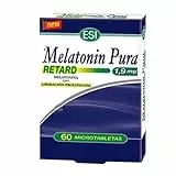 Melatonina Retard puro. 60 caps. 1,9 Mg. di Trepatdiet-Esi