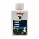 Amtra GH +, Integratore liquido di sali per reintegrare la durezza totale (dGH) dell’acqua d’acquario, per acquari di acqua dolce, 300 ml