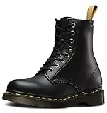Dr. Martens Vegan 1460 Black Felix Rub Off, Stivali Unisex Adulto, Nero (Black), 38