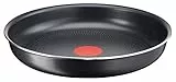 Lagostina Ingenio Essential Padella per Gas e Forno, Alluminio, Nero, 26 cm