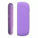 UPSHELL - Cover IQOS ILUMA in Silicone, Custodia Porta Sigaretta Elettronica in Alta Qualità, Accessori Utili per Sigarette Elettroniche (Lilla)