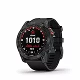 Garmin fēnix 7X Solar, Smartwatch con ricarica solare, 51mm, Display 1,4', Touchscreen, +30 Sport, GNSS multi-band, Cardio, SpO2, Mappe, Musica, Garmin Pay, Autonomia 37 giorni (Slate Gray & Black)