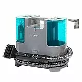 Cecotec Conga PopStar 3000 Aspirapolvere per Tappezzeria CarpetClean, 400 W, 2 Serbatoi, 1 per Acqua Pulita e 1 per Acqua Sporca, Spruzzatore d'Acqua, Raggio d'Azione 6 m, Lunghezza Tubo 1.2 m