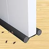 Faffooz 96 cm Paraspifferi per Porte Porta Guarnizione Inferiore Universale Porte Striscia di Tenuta Inferiore della Porta Paraspifferi Sottoporta Nastro Sigillante Antipolvere, Anti-rumore, Anti-Bug