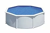 Gre kitpr353 Bora Bora piscina smontabile rotonda in acciaio bianco Ø350 X 120 cm