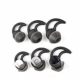 Rhinenet Auricolari di ricambio compatibili Bose QC20 QC20i QC30 SIE2i IE2 IE3 SoundSport Auricolari in Ear Isolamento acustico SoundSport Auricolari (nero)