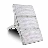 SOLIKU 300W Proiettore a LED Faretto LED 24000lm Proiettore LED Esterno Impermeabile IP65 6500K Bianco Freddo Luce di Sicurezza per cortile garage officina