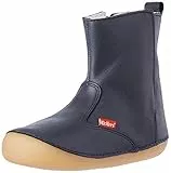 Kickers Socool Cho, Scarpa Mary Jane Unisex-Bimbi 0-24, Marina, 19 EU