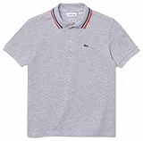 Lacoste PJ9702 Polo, Silver Chine/Multico, 16 Anni Bambini e Ragazzi