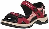 ECCO Yucatan Sandali Sportivi da Donna, 38/38.5, Chili Red Damast Rose Nubuck, 41 EU