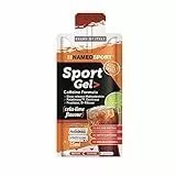 NAMEDSPORT Sport Gel Caffeine Formula, gel energetico a base di carboidrati semplici e complessi a rilascio differenziato, 1 gel da 25ml