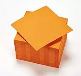 LE NAPPAGE ARTS DE LA TABLE 50 tovaglioli microgoffrati 24x25 cm 2V 100% Nature Arancio - FSC, 71310