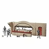 Star Wars- Set de juego Does Not Apply Vintage Collection The Mandalorian Cantina Playset, Imperial Death Trooper (Nevarro) Action Figure, Multicolore, One Size, F3902