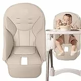 Fodera per Seggiolone per Bambini | Sedia da Pranzo per Bambini Pad in Pelle | Fodera Cuscino per Seggiolone | Coprisedile Morbido con Imbottitura per Siesta Zero3, Peg Perego, Kosmic Jan